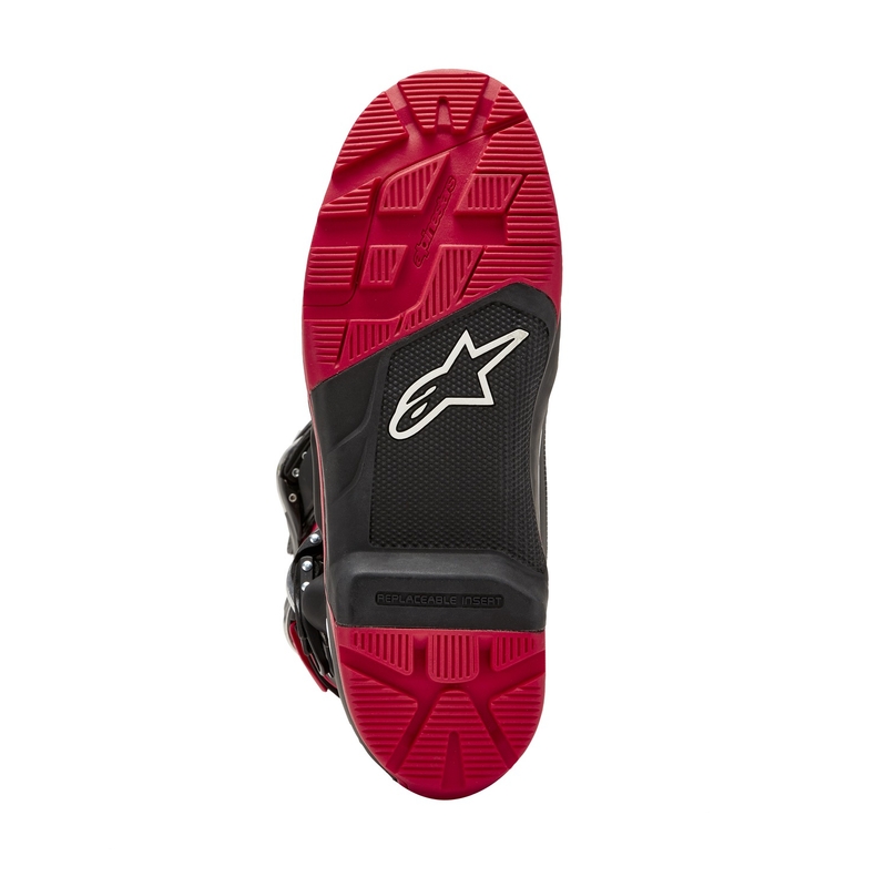 Ghete Motocicletă Alpinestars Tech 7 Enduro Drystar Honda Negru-Roșu