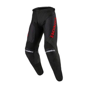 Alpinestars Racer Racer Iconic Honda Motocross Pants Collection 2024 negru și roșu