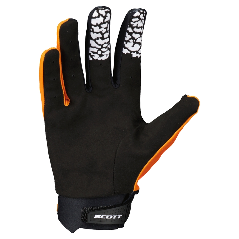 Mănuși motocross pentru copii SCOTT EVO TRACK negru-portocaliu SCOTT EVO TRACK negru-portocaliu