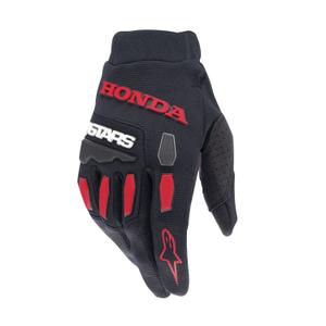 Mănuși de motocros Alpinestars Full Bore Honda collection 2024 negru-roșu