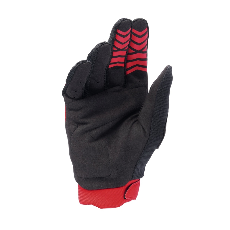 Mănuși de motocross Alpinestars Full Bore Honda colecția 2024 roșu și negru