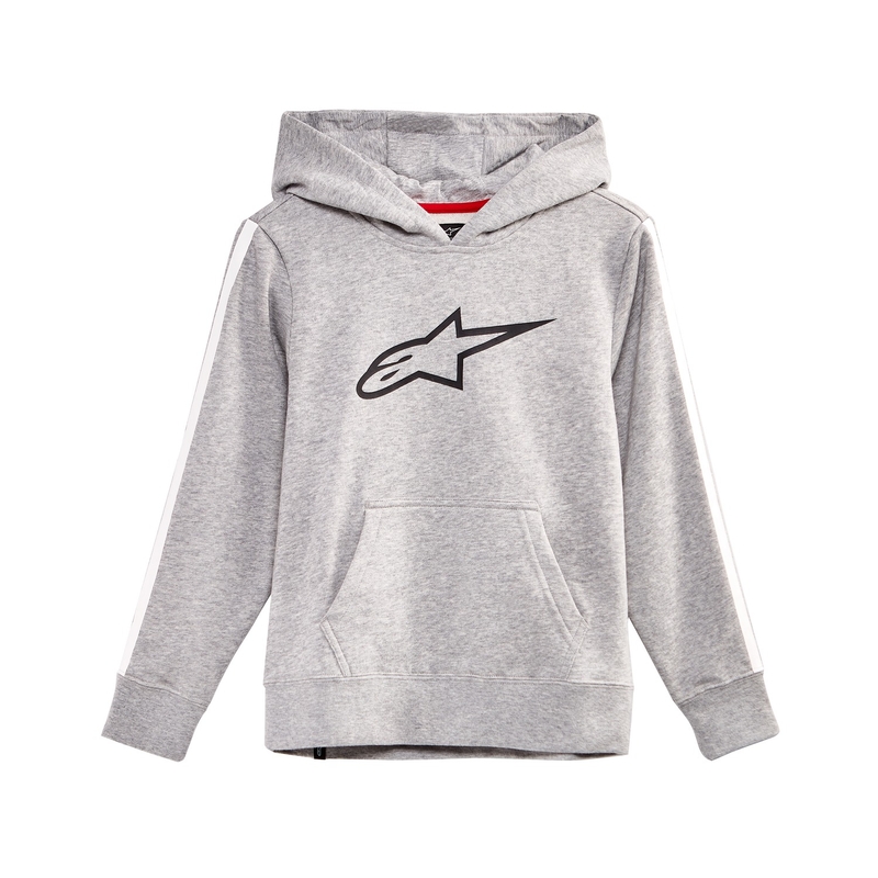 Alpinestars Kids Racey Hoodie gri și roșu