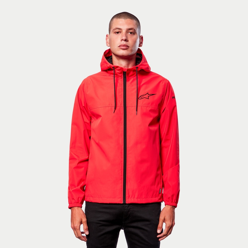 Alpinestars Treq Windbreaker jachetă roșu-fluo-negru