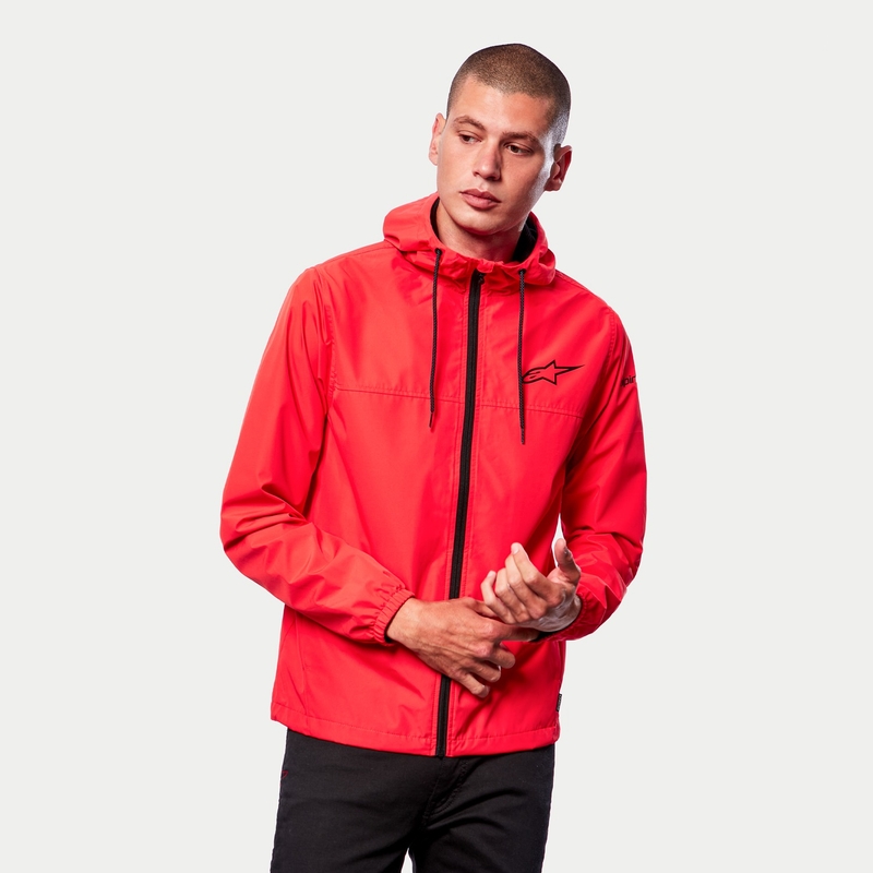 Alpinestars Treq Windbreaker jachetă roșu-fluo-negru