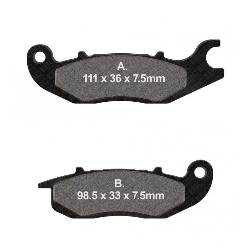 Placute de frana EBC pentru HONDA ANF 125 Innova 2003-2012