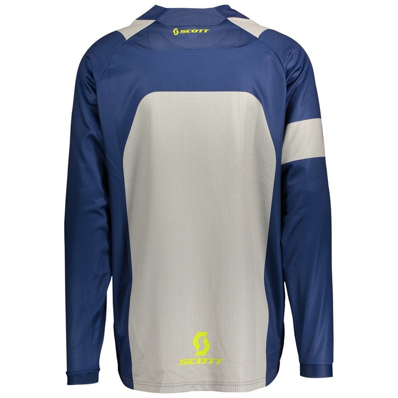 Tricou motocross SCOTT 350 X-PLORE albastru-gri albastru-gri