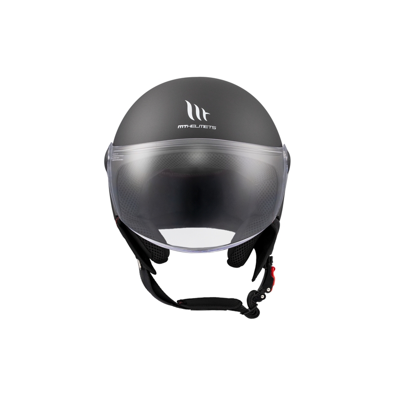 Cască de motocicletă MT Street S open negru mat