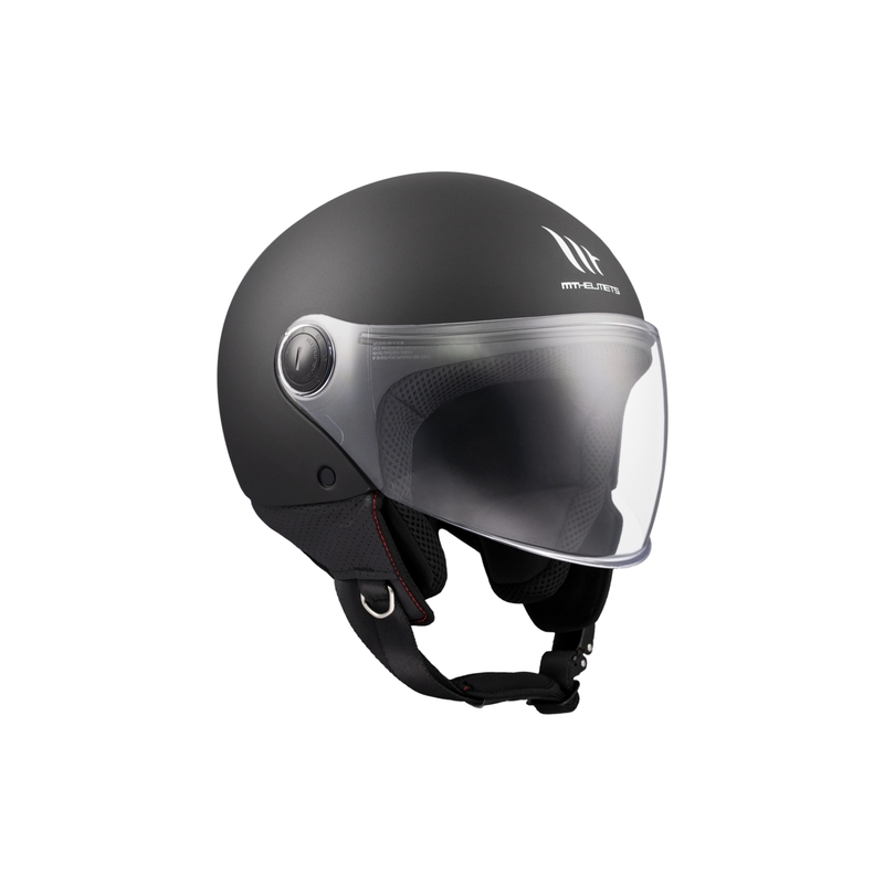 Cască de motocicletă MT Street S open negru mat