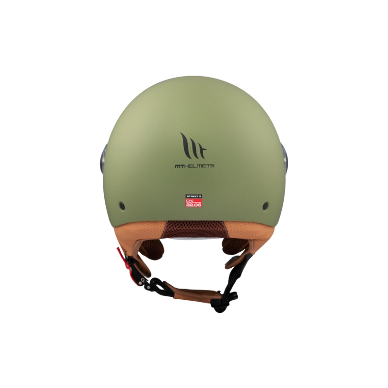 Casca Moto Deschisa MT Street S Verde Mat