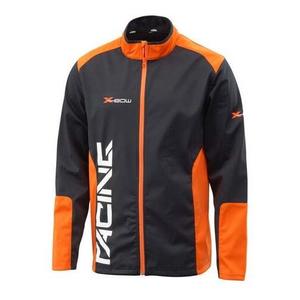 Jachetă Softshell KTM X-Bow Replica Team negru-portocaliu