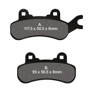 Placute de frana EBC FA682TT