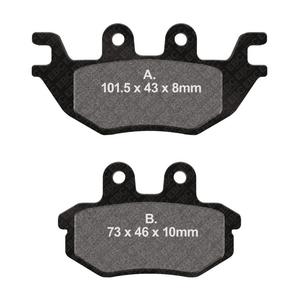 Placute de frana EBC FA686TT