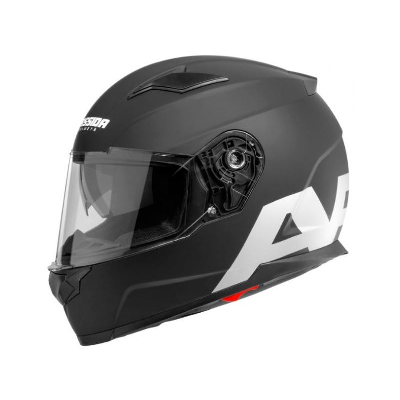 Cască de motocicletă Cassida Apex Vision negru mat reflectorizant gri mat