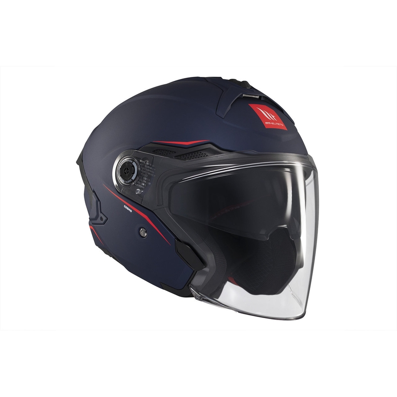 Casca open MT Cosmo SV albastru mat