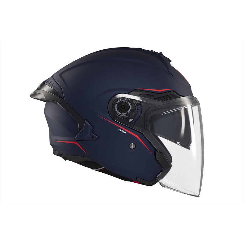 Casca open MT Cosmo SV albastru mat