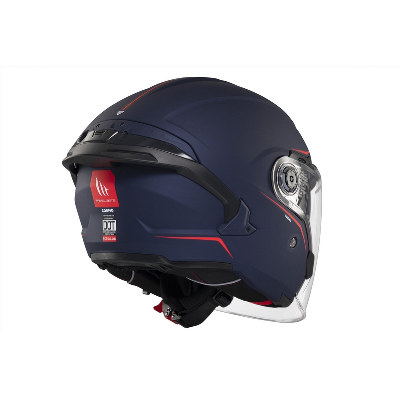 Casca open MT Cosmo SV albastru mat