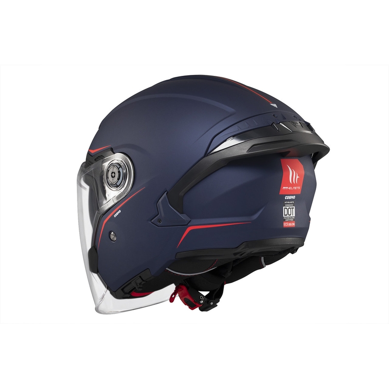 Casca open MT Cosmo SV albastru mat