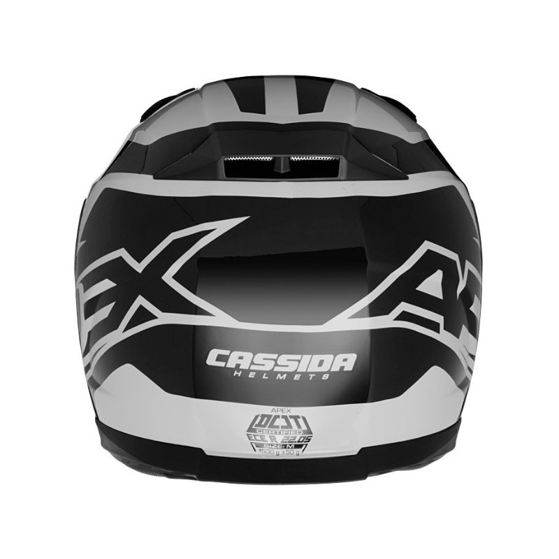 Cască de motocicletă Cassida Apex Contrast gri-negru lichidare