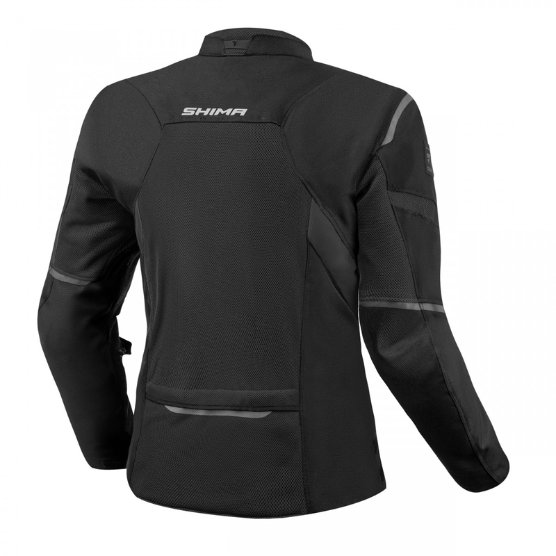 Geacă de motocicletă Shima Rush Vent 2.0 pentru femei, neagră
