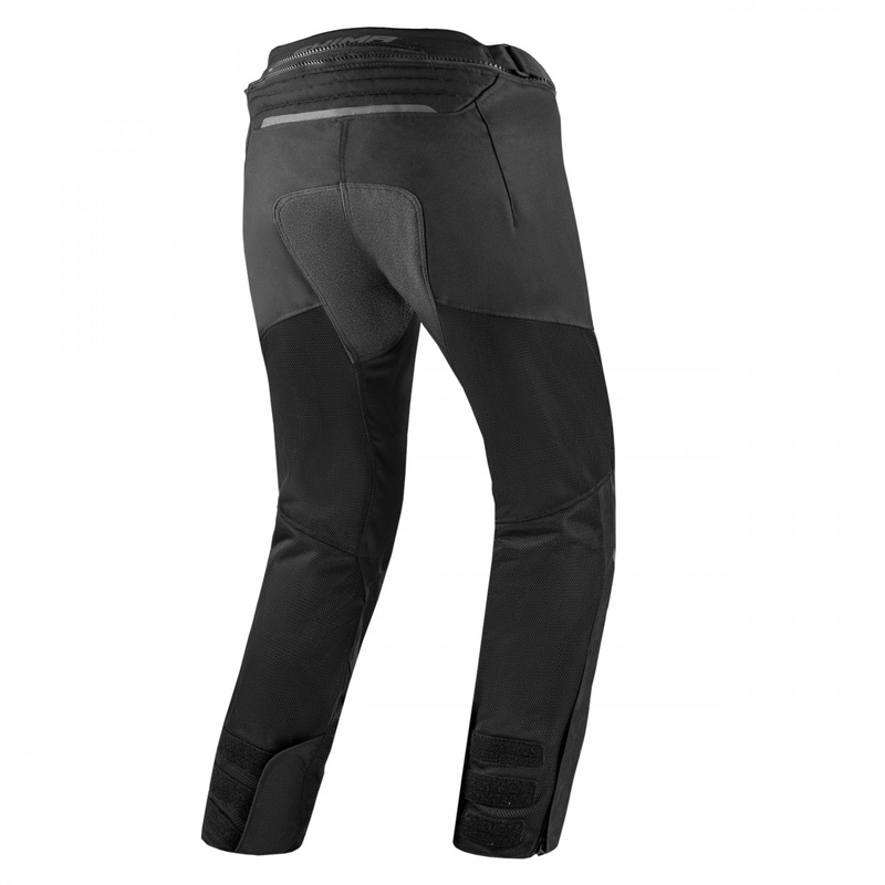 Pantaloni de motocicletă Shima Rush Vented 2.0 negri