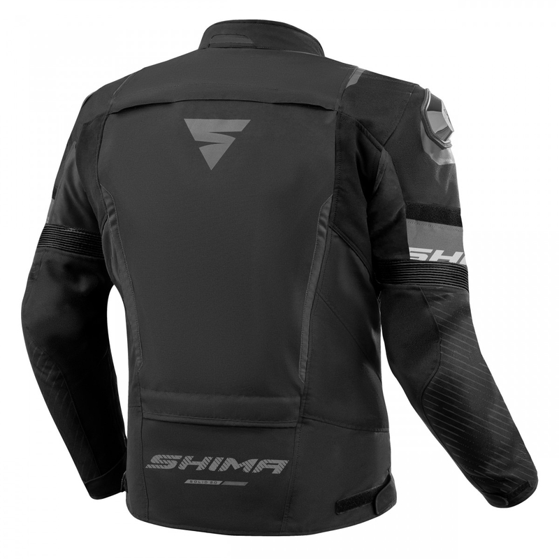 Geacă moto Shima Solid 2.0 neagră