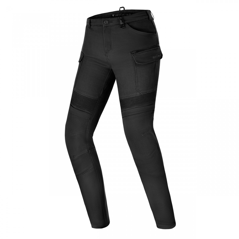 Pantaloni de motocicletă prelungiți pentru femei Shima Giro 3.0 negri