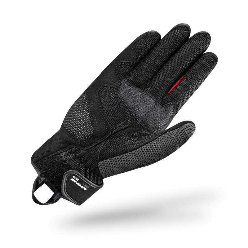 Mănuși moto Shima Hero negru-roșu