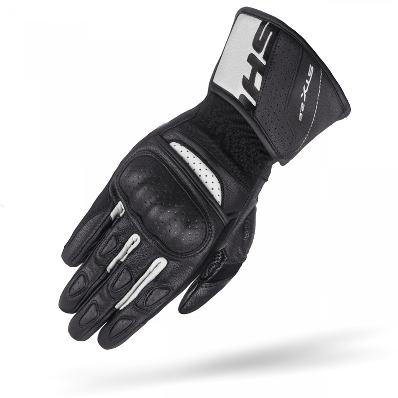Mănuși moto Shima STX 2.0 alb-negru