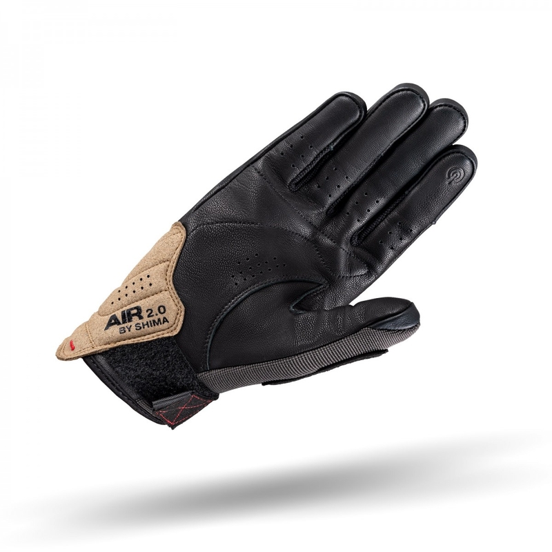 Mănuși moto Shima Air 2.0 maro-negru