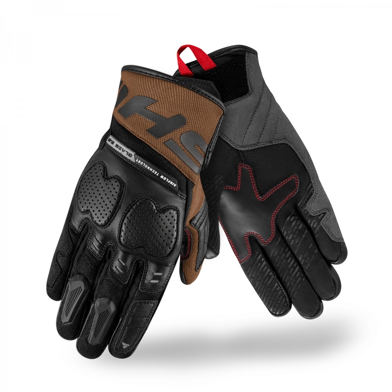 Mănuși moto Shima Blaze 2.0 maro-negru