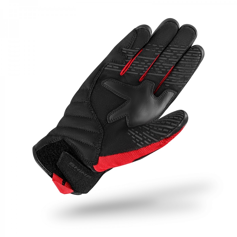 Mănuși moto Shima Blaze 2.0 negru-roșu