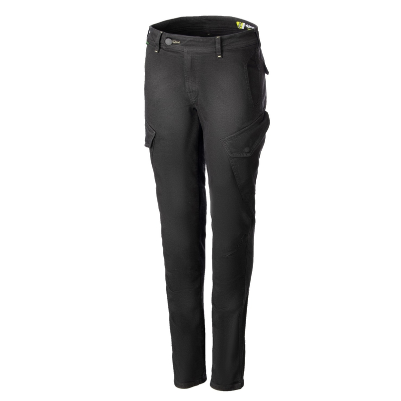 Pantaloni de motocicletă Alpinestars Caliber Tech pentru femei, antracit