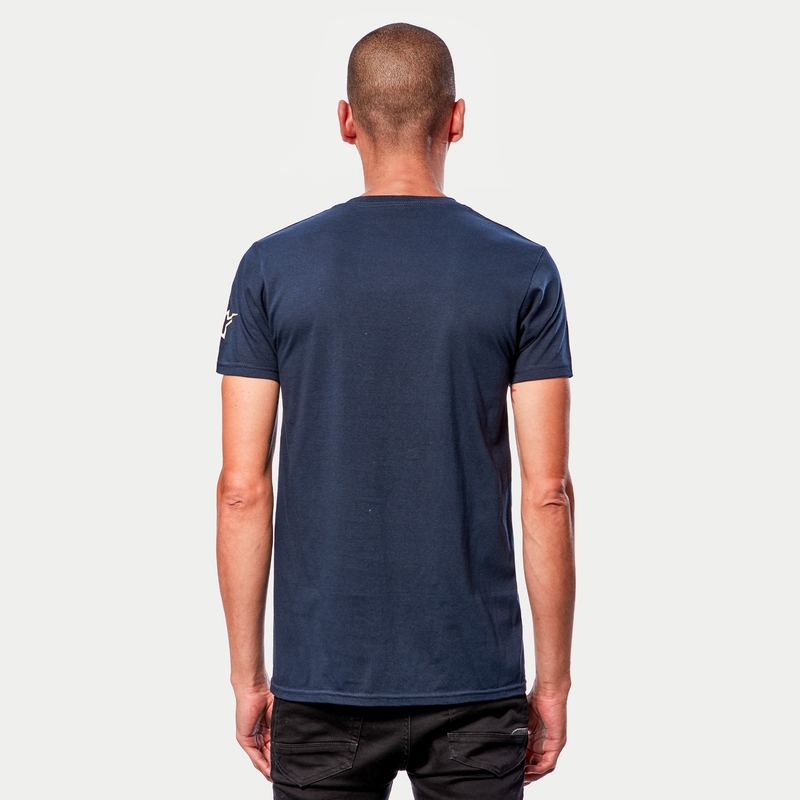 Tricou Alpinestars Linear Wordmark albastru-bej