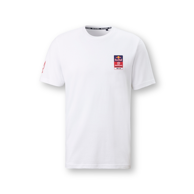 Tricou Red Bull Augusto Fernandez GasGas MotoGP alb