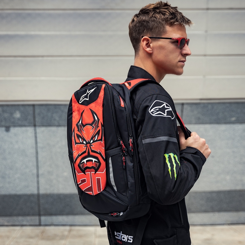 Rucsac Alpinestars City Hunter FQ20 2024 negru-rosu-alb