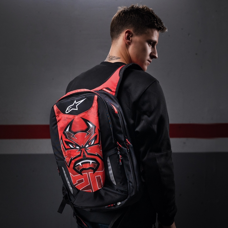 Rucsac Alpinestars City Hunter FQ20 2024 negru-rosu-alb