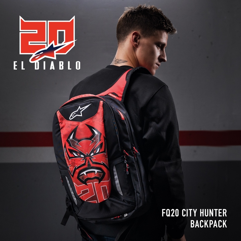 Rucsac Alpinestars City Hunter FQ20 2024 negru-rosu-alb
