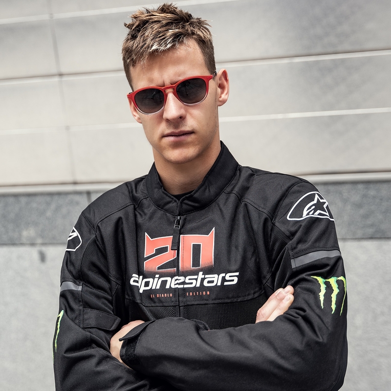 Jachetă moto Alpinestars T-SPS Air Monster FQ20 2024 Negru-Roșu-Alb-Verde