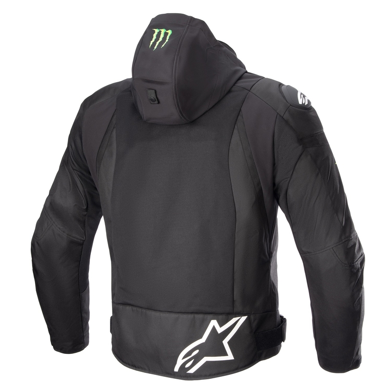 Jachetă moto Alpinestars Zaca Air Monster FQ20 negru-roșu-albastru-alb-verde