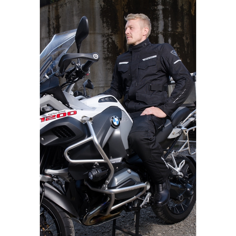 Jachetă Moto Revit Outback 2 negru lichidare