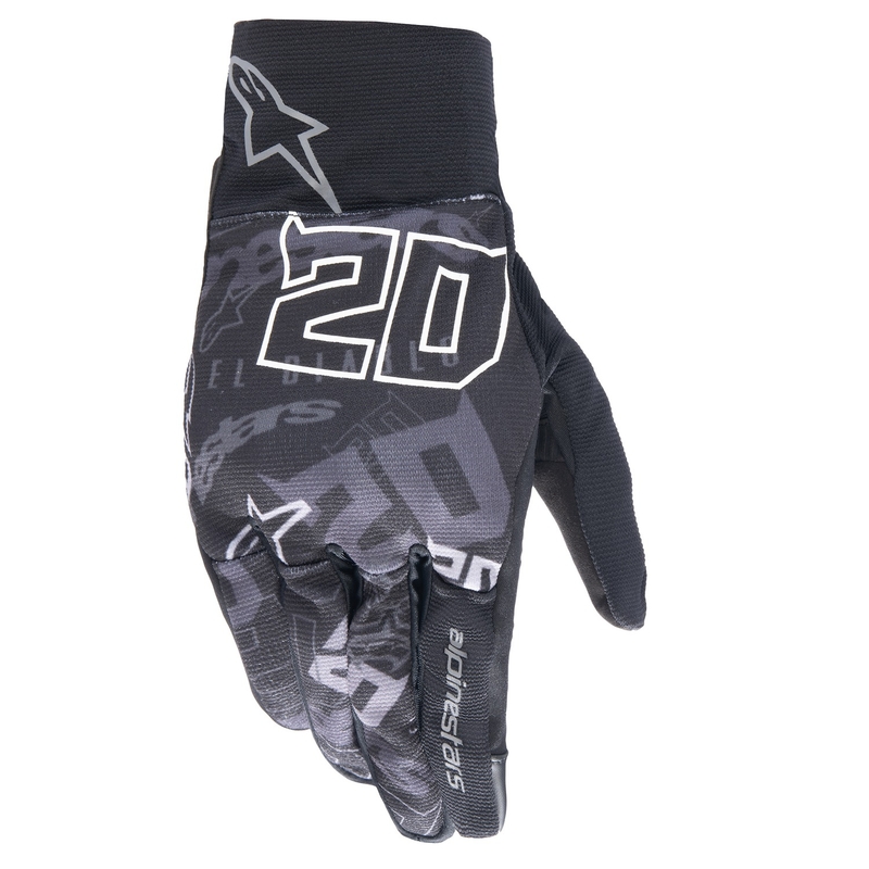 Mănuși moto Alpinestars Reef FQ20 negru-gri-alb