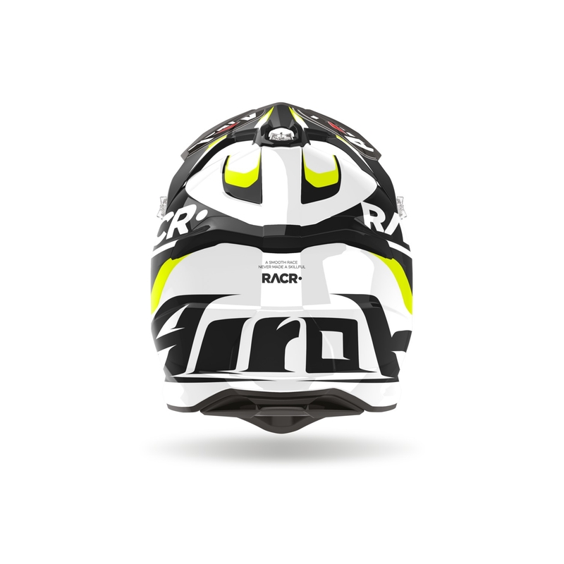 Casca motocross Airoh Strycker Racr 2024 lucioasa lichidare