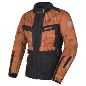 Jacheta pentru femei RSA Dakar 2 pentru motociclete nisip-negru-roșu