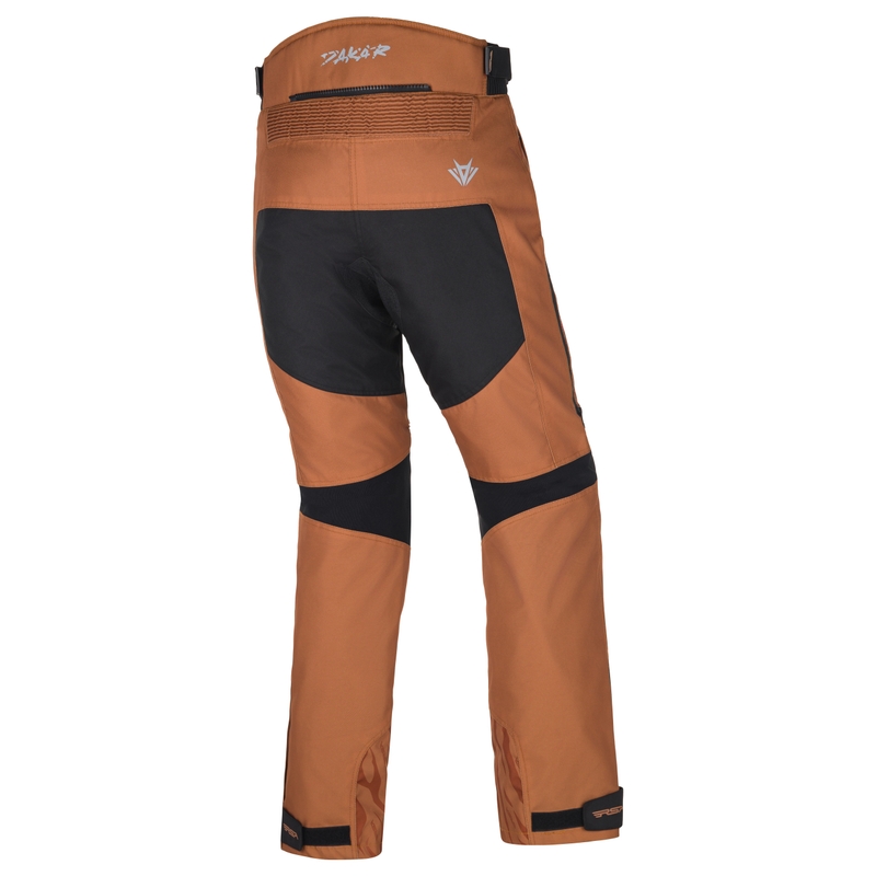 Pantaloni moto pentru femei RSA Dakar 2 negru i nisip
