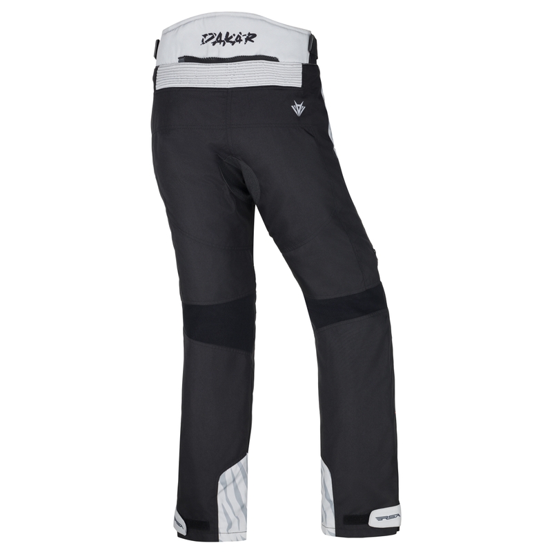 Pantaloni moto dama RSA Dakar 2 negru-gri