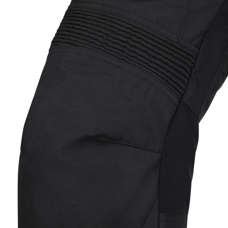Pantaloni moto pentru femei RSA Wasp negru-galben-fluorescent-alb-alb