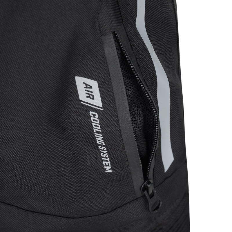 Pantaloni moto pentru femei RSA Wasp negru-galben-fluorescent-alb-alb