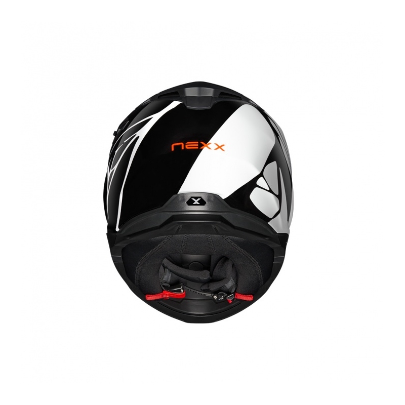 Casca moto integrala Nexx Y.100 B-SIDE negru-alb lichidare
