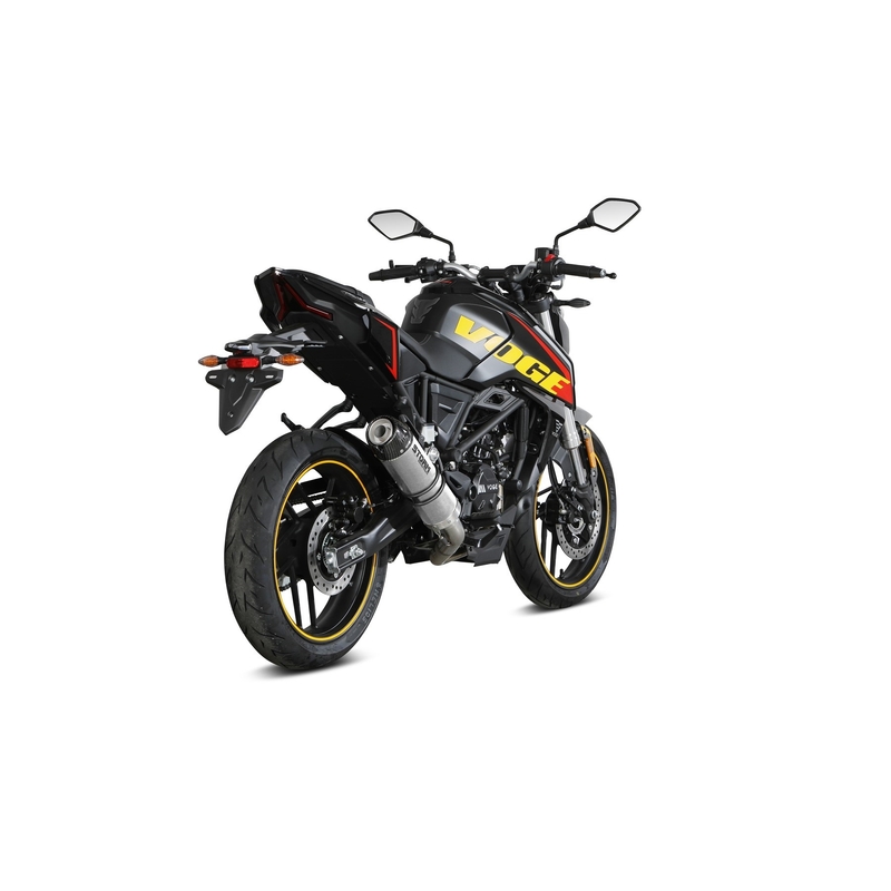 Sistem de evacuare complet 1x1 STORM GP Stainless Steel with carbon cap