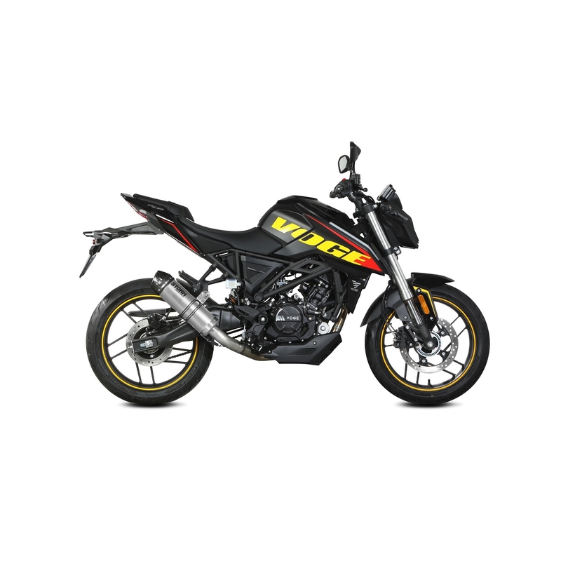 Sistem de evacuare complet 1x1 STORM GP Stainless Steel with carbon cap